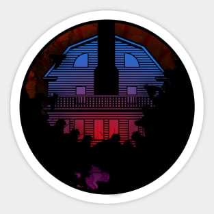 THE Haunted House Sticker